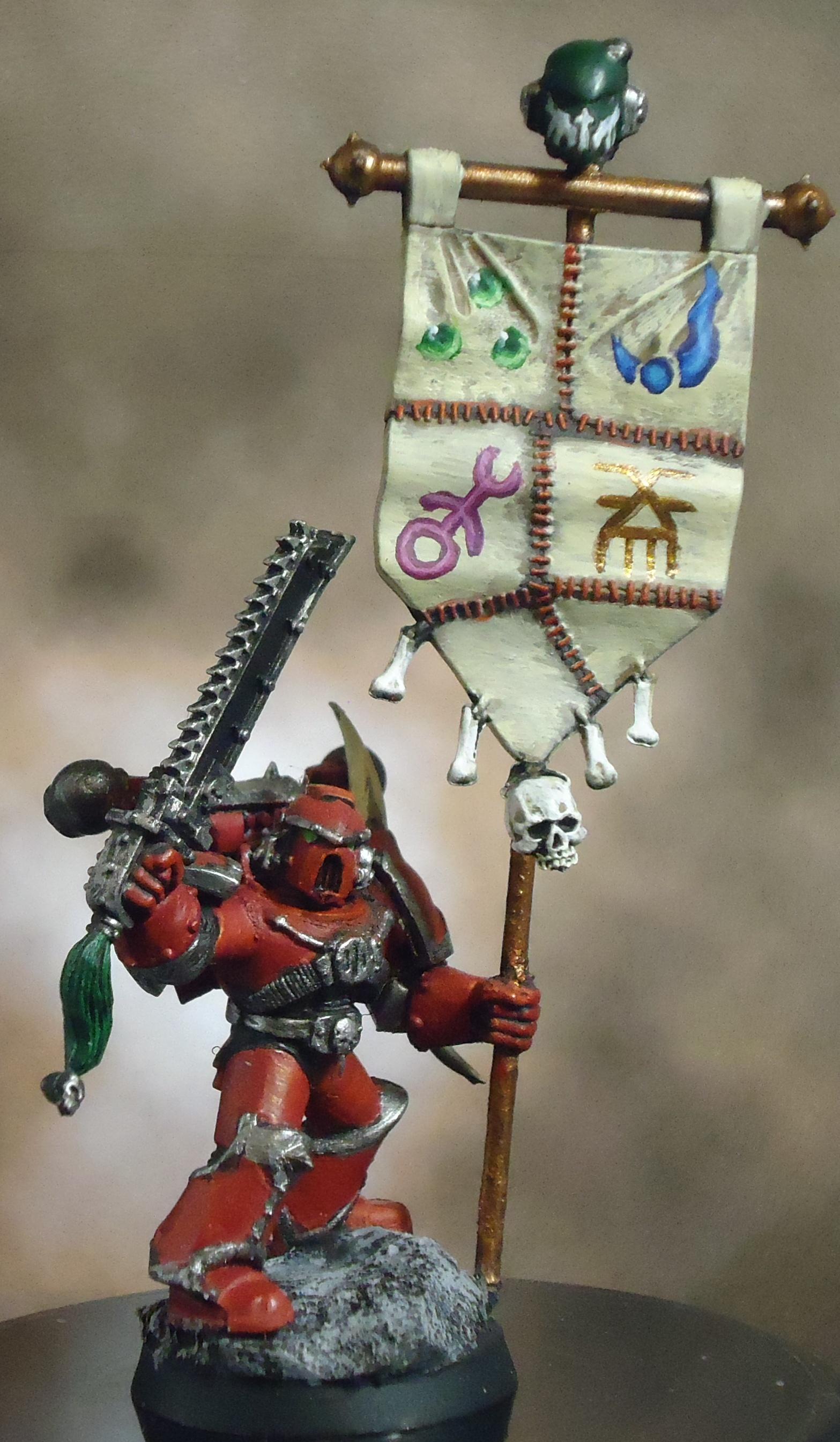 Chaos, Standard, Wordbearers standard bearer 5 Gallery DakkaDakka